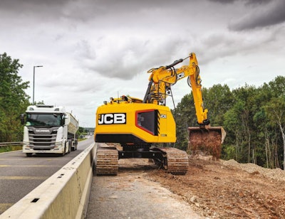 JCB unveils 245XR excavator with reduced tail swing