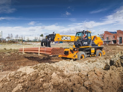JCB 512-83R rotating telehandler material handler