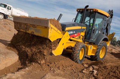 John Deere 310SL backhoe