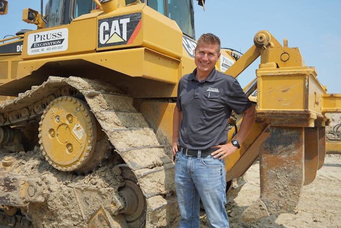 Matt Pruss, Equipment World's 2021 Contractor of the Year.
