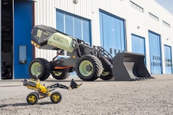 The Volvo LX03 concept wheel loader is based on a LEGO Technic model.