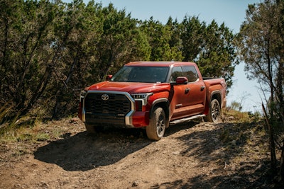2022 Toyota Tundra Limited Texas Truck Rodeo Truck of Texas award