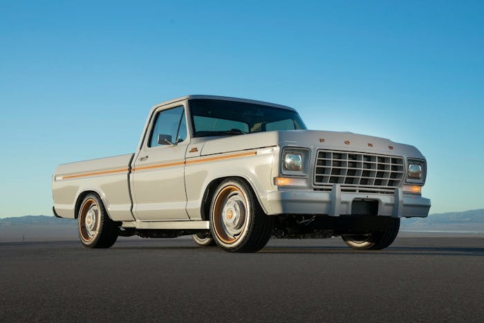 electric Ford F-100 e-crate motor