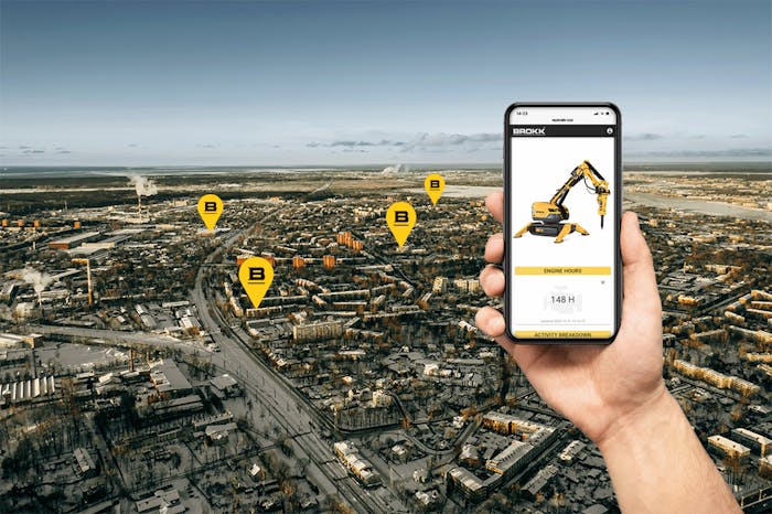 Brokk Connect 2.0 features geofencing, user customization and weekly status reports.