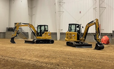 Caterpillar 304 and 305 CR Mini Hydraulic Excavators