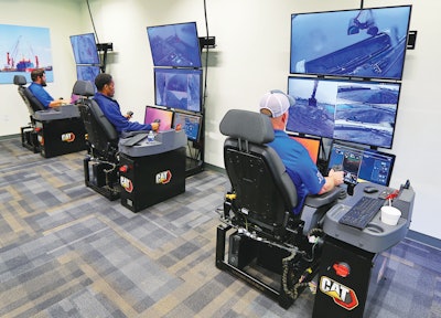 Cat Command for dozers stations