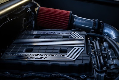 2021 SEMA Chevy Beast pickup engine