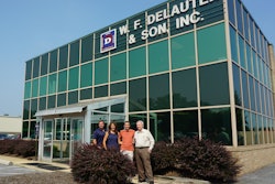 Three generations: Kirby, Tina, William and Russ Delauter at the company's office in Emmitsburg, Maryland.