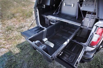 GMC Canyon AT4 Concept pickup truck tailgate