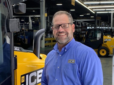 JCB North America operations VP Shain Wells