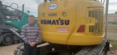 Joel Cook named executive vice president and general manager, construction group for Kirby-Smith Machinery.