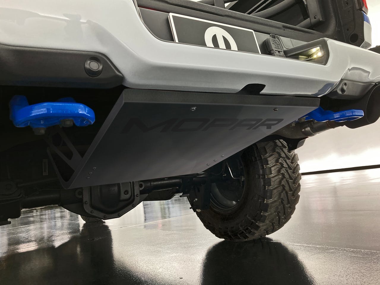 2021 Ram TRX SEMA RexRunner front underbelly