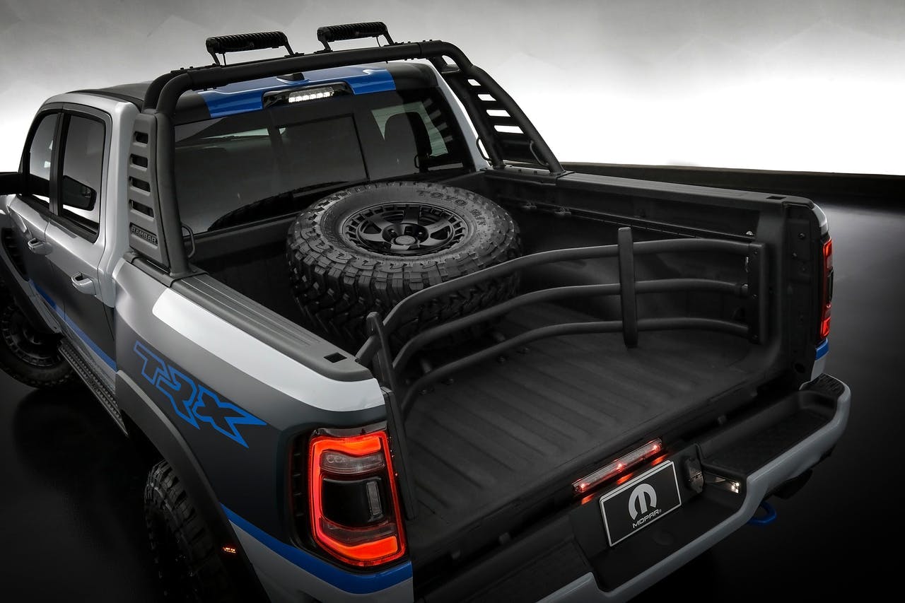 2021 Ram TRX SEMA RexRunner bed shot