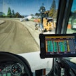 Trimble Earthworks control system in a soil compactor's cabin