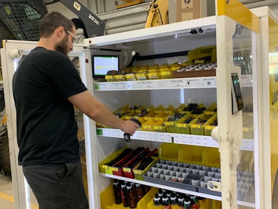 West Side Tractor Sales inventory vending machine