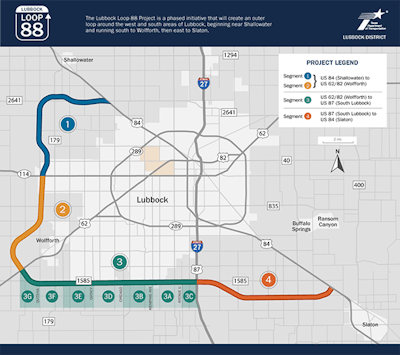 Lubbock Loop 88 breaks ground Texas DOT