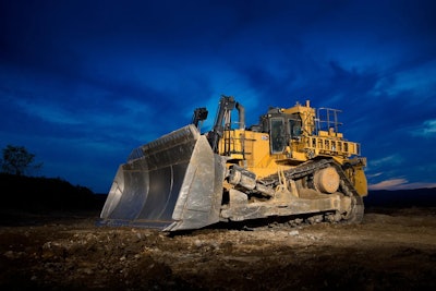 Cat D11XE electric drive dozer