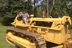 Caterpillar 1956 D6 dozer movie set