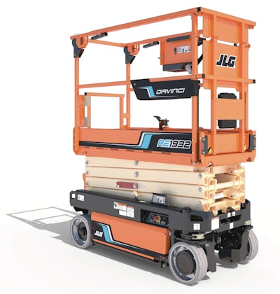 jlg davinci ae1932 scissor lift