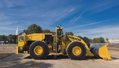 komatsu we1850 wheel loader