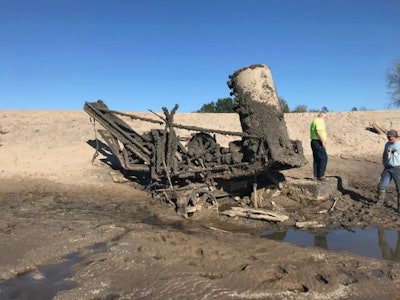 long lost Thew Type-O steam shovel