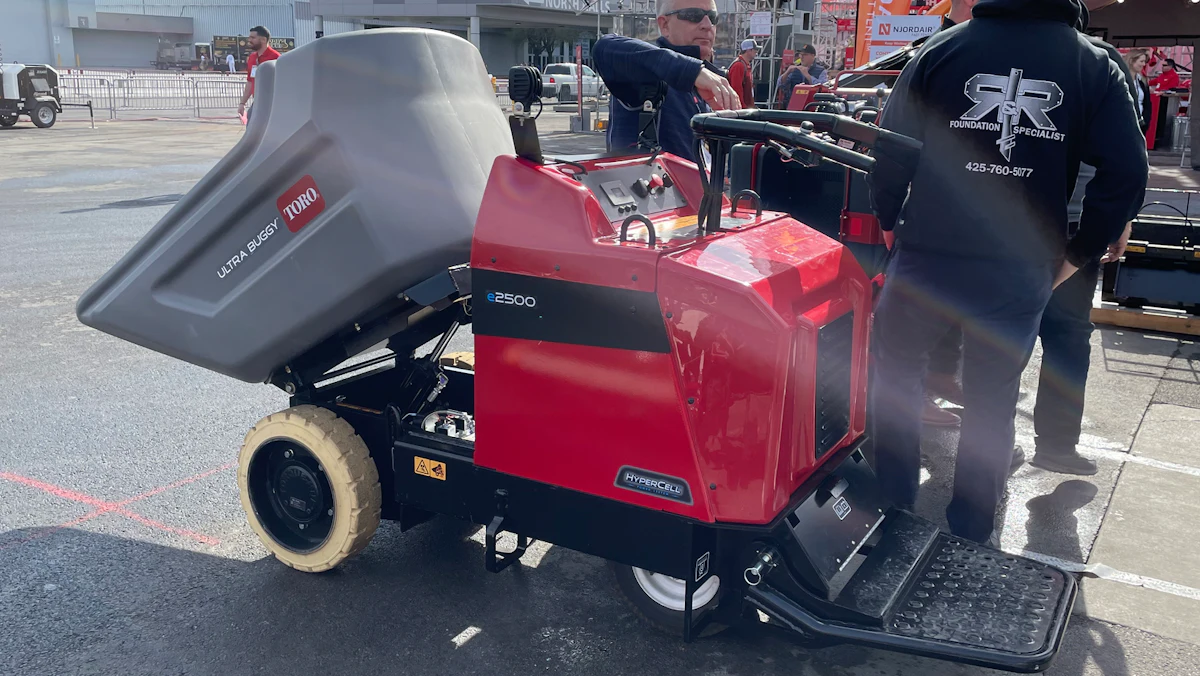 Toro unveils electric Ultra Buggy at World of Concrete - Vimarsana News