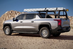 2024 Chevy electric Silverado ladder