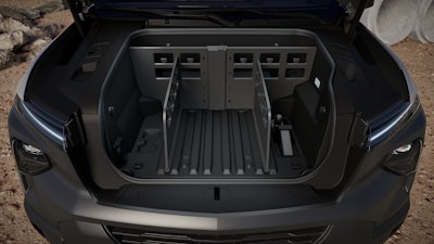 2024 Chevy electric Silverado WT cargo dividers