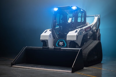 Bobcat T7X displayed at CES 2022