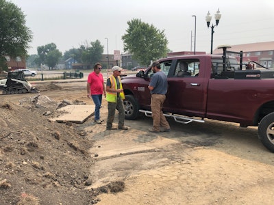 D&G Excavating street reconstruction project