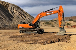 Doosan DX350LC-7 crawler excavator
