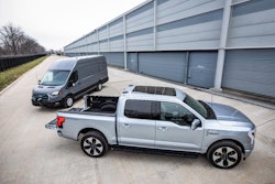 Ford Lightning vehicle to vehicle charging