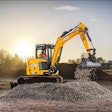 Demo of new JCB-50Z-1 compact excavator