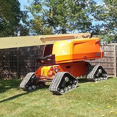 Quad Tracks on grass