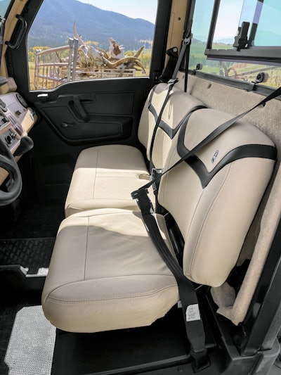 John Deere Signature Edition leather seats