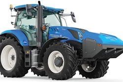 New Holland methane tractor