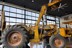 1958 John Deere Model 440 backhoe loader