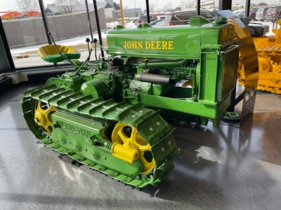 Deere Linderman Crawler Tractor