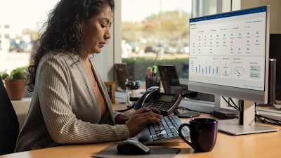 Behind the scenes, Ford Pro Charging is able to monitor all the vehicles in a fleet and ensure every vehicle is kept at maximum charge while keeping the cost at a minimum.