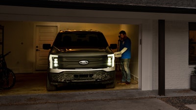Many employees or owners take their vehicles homes and need a charging solution there. Ford Pro Charging will set up solutions whether it's at a home, in public or at a depot.