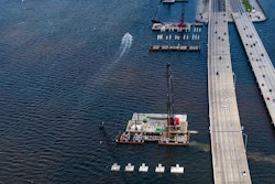Howard Frankland Bridge construction Tampa Florida