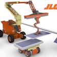 JLG and RE2 Robotic Solar Field Installation System Concept