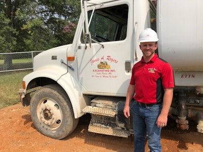 chris meyer owner James A. Rogers Excavating Arkansas