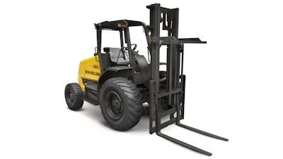 New Holland launches F50C rough-terrain forklifts | Equipment World