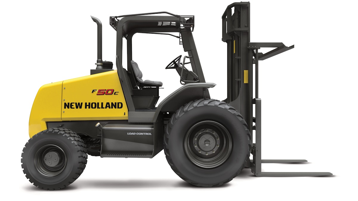 New Holland launches F50C rough-terrain forklifts | Equipment World