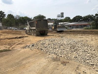 GPS control dozer rogers excavating arkansas
