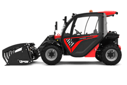 Manitou new ULM 412 H telehandler side view studio