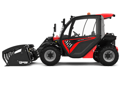 Manitou new ULM 412 H telehandler side view studio