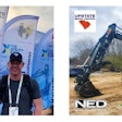 YouTube Personality Upstate Brush Control and his Hyundai excavator
