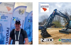 YouTube Personality Upstate Brush Control and his Hyundai excavator